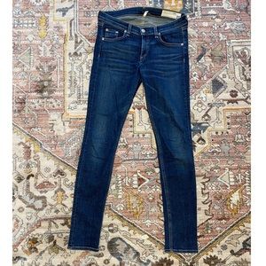 Mid rise rag and bone jeans.